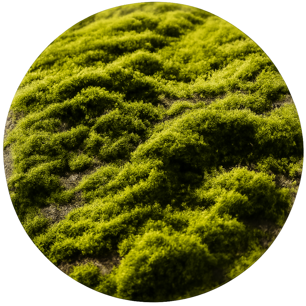 Moss growth